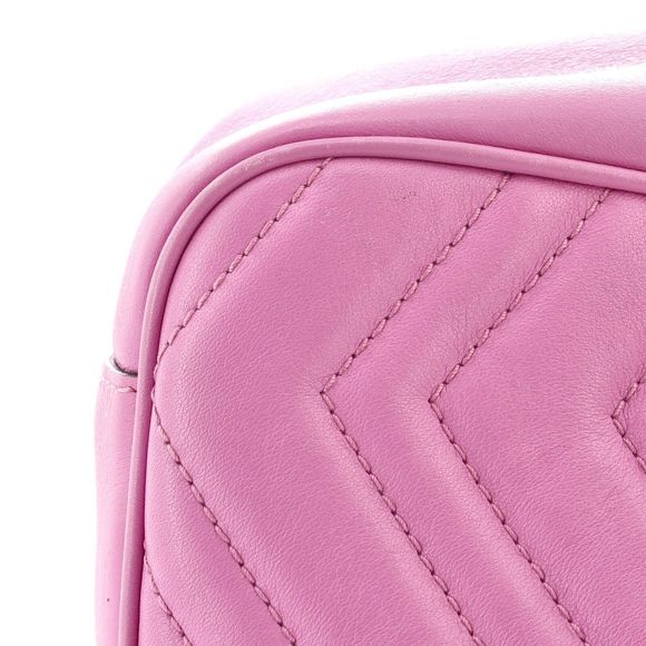 Gucci Gg Marmont Flap Bag Matelasse #83348G19B - Picture 7 of 8